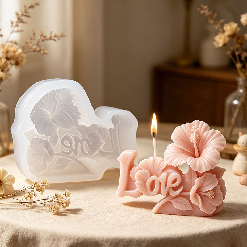 Cetakan Lilin Silikon 3D Bentu - Florist Supply Vases ulasan dan harga