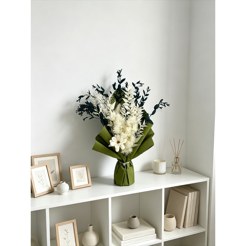 Buket Bunga Kering yang Diawet - Eucalyptus Preserved ulasan dan harga